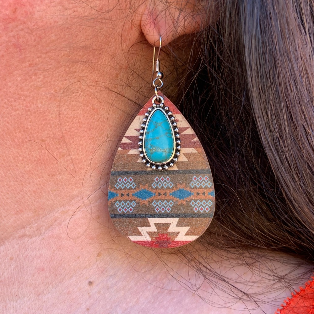 Aztec Earrings